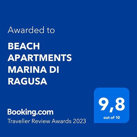 Beach Apartments Marina Di Ragusa Bagian luar foto